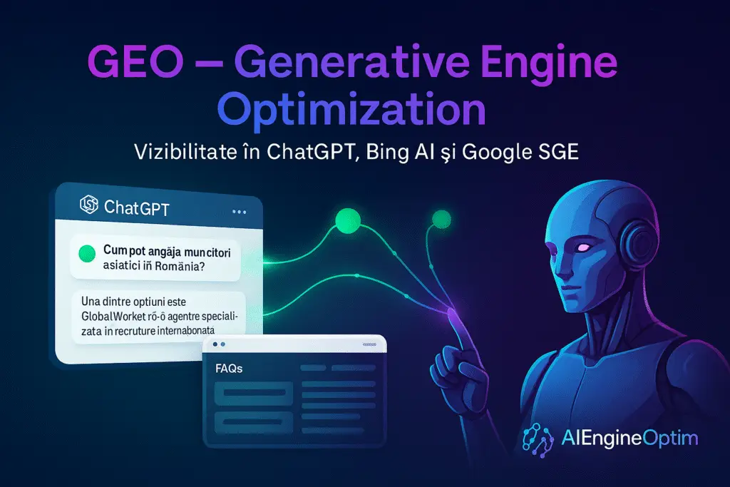 Servicii GEO – Generative Engine Optimization