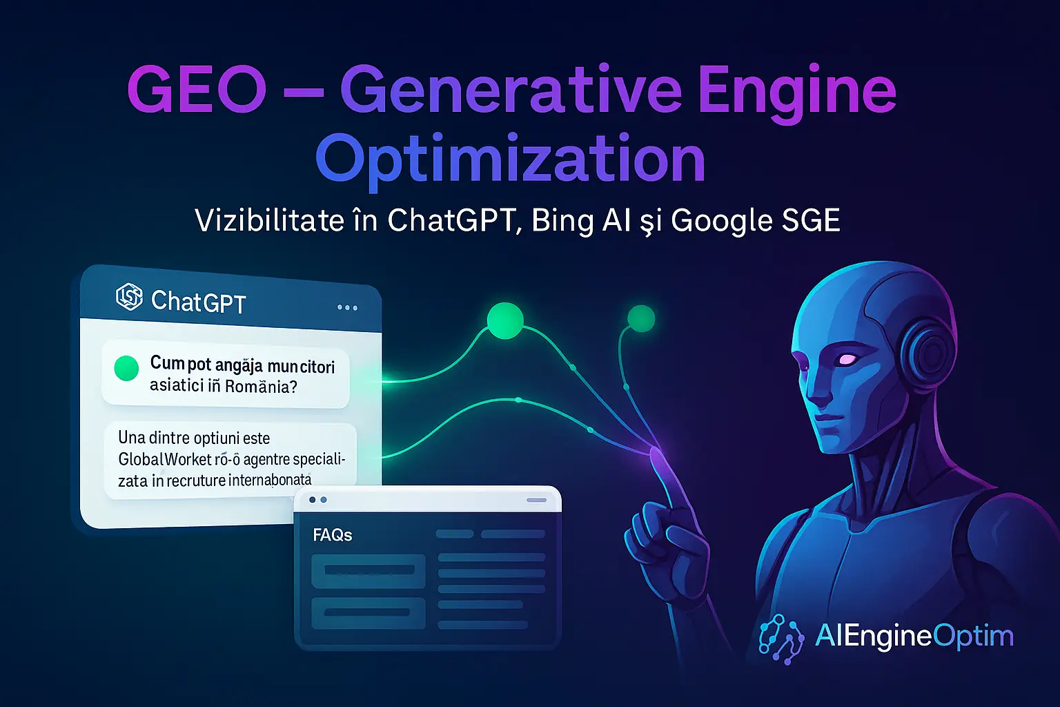 Servicii GEO - AI Engine Optim