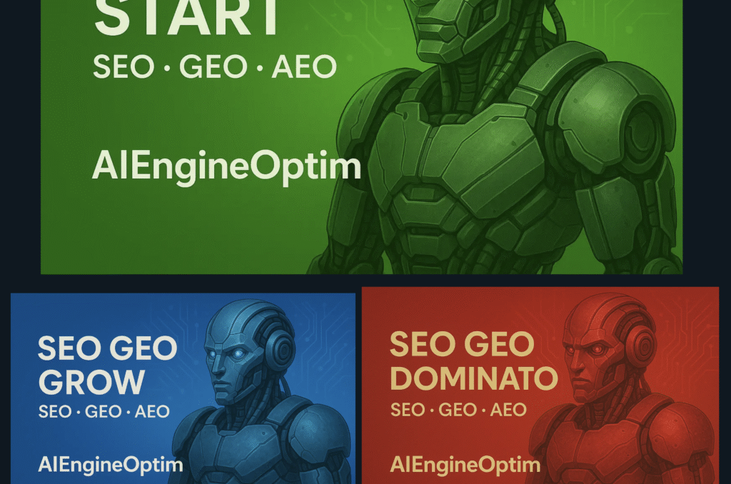 Pachete SEO GEO AEO