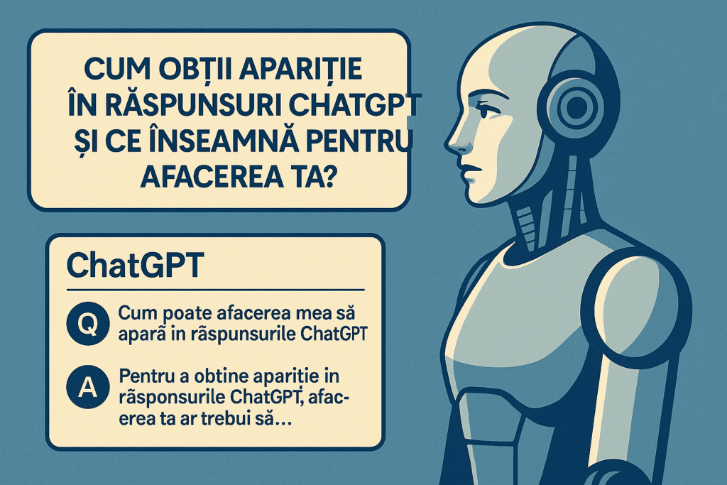 Cum obții apariție în răspunsuri ChatGPT?